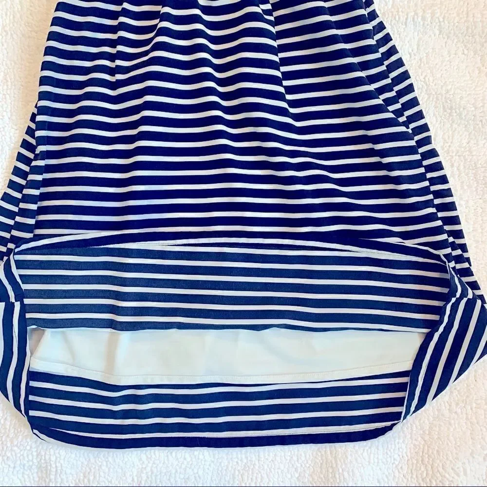 NWOT! Old Navy Blue & White Stipe Mini Dress Women’s Size 0